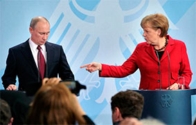 Путін і Меркель не дійшли згоди щодо України