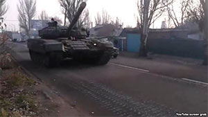 Місія ОБСЄ зафіксувала великі військові конвої важкого озброєння і танків біля Донецька
