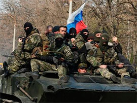На окупованій частині Донбасу зосереджено 10 тисяч російських військових