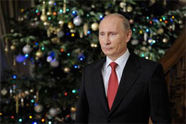 У Новорічному вітанні Путін назвав окупацію Криму - “поверненням”