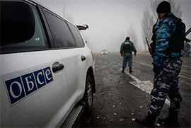 ОБСЄ: бойовики не пропустили експертів на свою територію