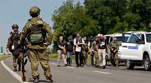 ОБСЄ не підтверджує заяви російських бойовиків про відведення озброєнь
