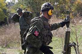 Ситуація на фронті: російські бойовики знову використовують міномети