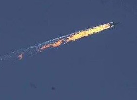 ВПС Туреччини збили російський фронтовий бомбардувальник Су-24