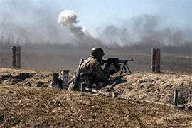 Ситуація на фронті: російські  бойовики 40 разів обстріляли позиції ЗСУ
