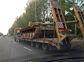Українська розвідка фіксує перекидання російських важких озброєнь на передову