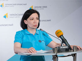 Представник України в політичній підгрупі Тристоронньої контактної групи у Мінську щодо врегулювання на Донбасі Ольга Айвазовська.