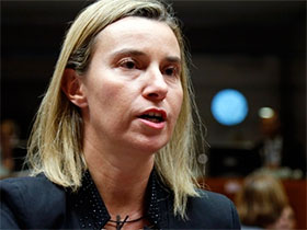 Моґеріні заявила, що пріоритет ЄС - закінчення конфлікту в Україні
