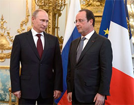 Олланд заявив про високий ризик ескалації конфлікту в України