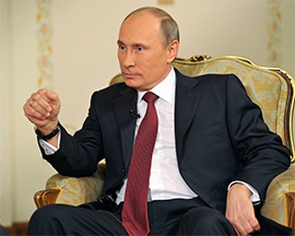 Путін знову заперечив причетність Росії до зламування пошти Демпартії США