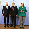 Меркель, Макрон і Путін поговорили про Україну