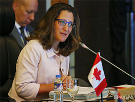 Міністр закордонних справ Канади Христя Фріланд