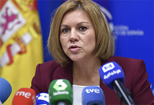 Міністр оборони Іспанії Марія Долорес де Коспедаль
