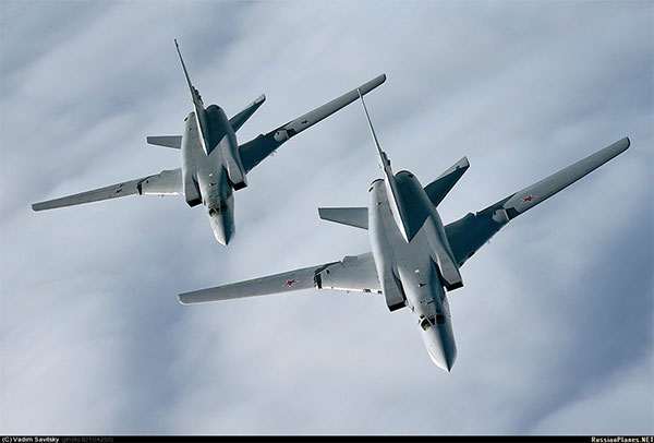 Російські бомбардувальники Ту-22М