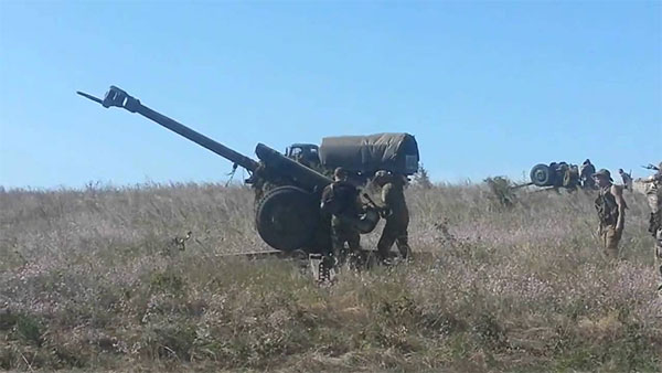Ситуація на фронті: російська артилерія гатила по наших позиціях