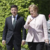 Меркель та Зеленський прагнуть швидкого відновлення “нормандського формату”