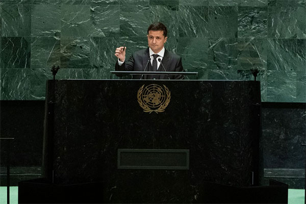 Президент Зеленський виступив на сесії ООН