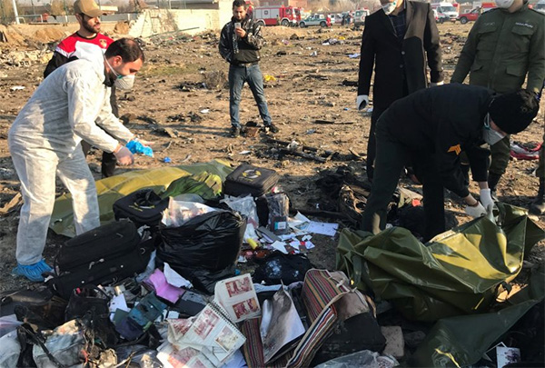 Українські експерти вже працюють на місці катастрофи літака в Ірані