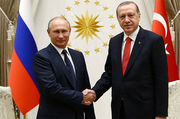 Путін і Ердоган узгодили документ про мирне врегулювання в Сирії