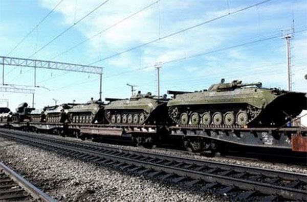 Російські служби тилу інтенсивно поповнюють запас палива і боєкомплекту армійських корпусів 8-ї армії