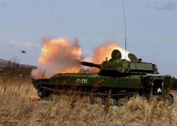 Російські війська підвищують ефективність артилерійського вогню