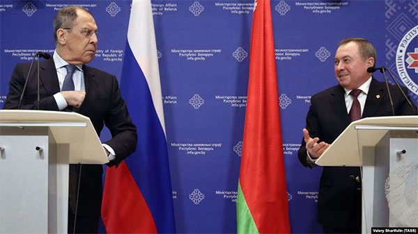 Росія звинувачує Захід у «втручанні» в справи Білорусі