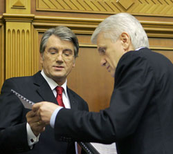 Литвин підписав закон про вибори Президента