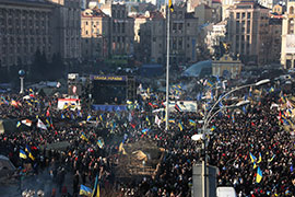 Євромайдан 29 грудня: «Межигір’я», пікети маєтків Медведчука, Азарова, Рибака, маніфест і заклик до страйку