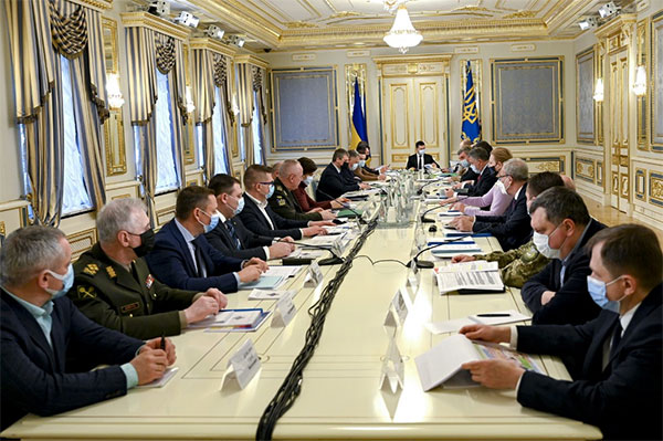 Президент Зеленський провів засідання РНБО