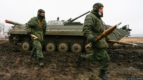 Підрозділи армійських корпусів 8-ї армії РФ, нарощують рівень боєздатності 