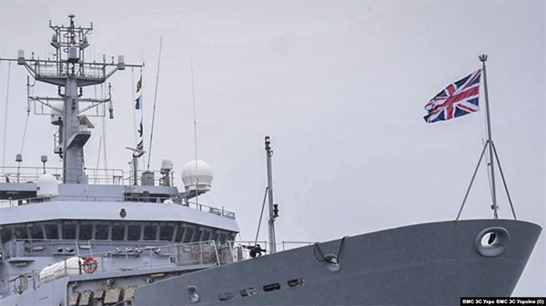 Британський патрульний корабель увійшов у Чорне море