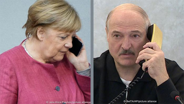 Меркель вдруге за тиждень обговорила з Лукашенком ситуацію на європейському кордоні