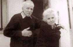 Опанас Заливаха з дружиною Дариною