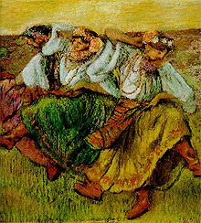 Едгар Дега, “Російські танцівниці”, 1899г. 