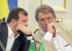 “Балога - це я” - відвето сказав нардепам Президент Віктор Ющенко