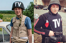 Російські пропагандисти Ігорь Корнелюк і Антон Волошин нелегально знаходилися серед терористів. Загинули під час мінометного обстрілу