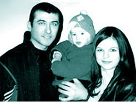 Сергій Верхогляд із дружиною та сином