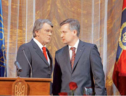 Ющенко профілактично радиться із банкірами Ющенко профілактично радиться із банкірами