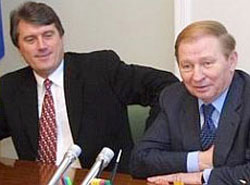 Під кінець каденції Ющенко заговорив голосом папи Кучми