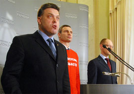 Тягнибок повідомив, що регіонали відмовилися від домовленостей, які вже були досянуті