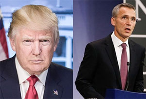 Президент США обговорив події на Донбасі з генсекретарем НАТО