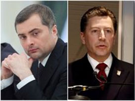 Сурков назвав корисною і конструктивною зустріч із Волкером