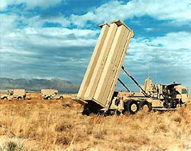 Комплекс протиракетної оборони (ПРО) Terminal High Altitude Area Defence (THAAD) 