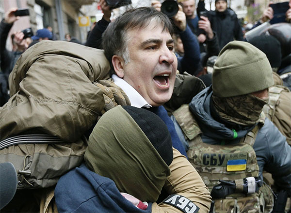 Спроба затримати Саакашвілі 