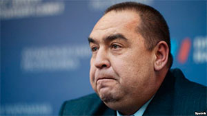 Ігор Плотницький, ватажок угруповання «ЛНР», що визнане в Україні терористичним. Луганськ, листопад 2014 року