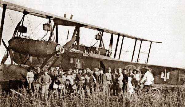 “Zeppelin-Staaken RXIVа” з українськими розпізнавальними знаками